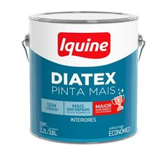 TINTA ACRILICA INTERNA DIATEX 3,6L MARFIM IQUINE