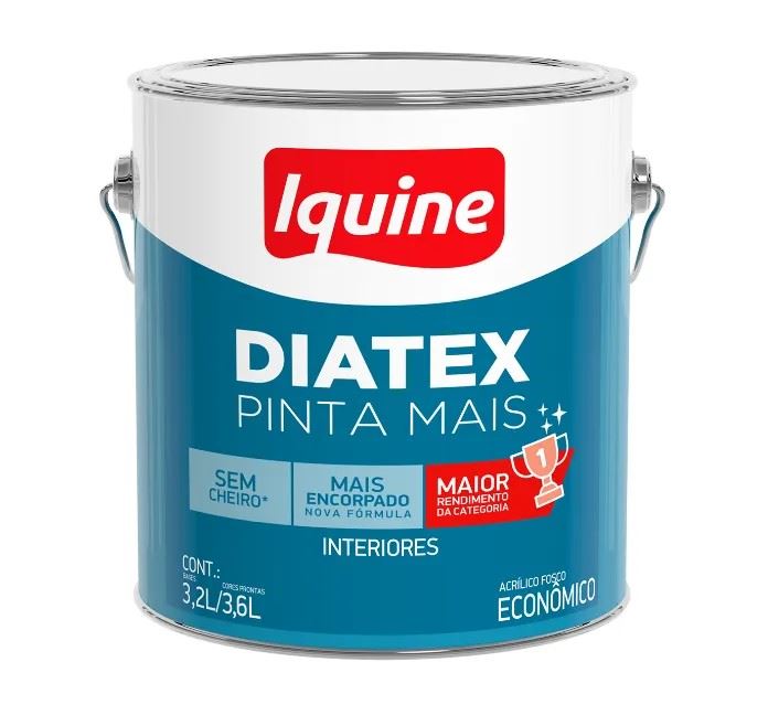 TINTA ACRILICA INTERNA DIATEX 3,6L CROMO IQUINE