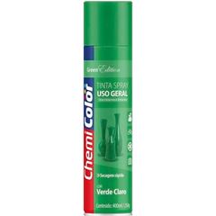 TINTA SPRAY USO GERAL 400ML VERDE CLARO CHEMICOLOR