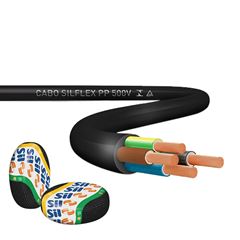 CABO FLEX PP 2X1 00 500V SIL
