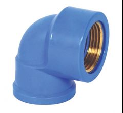 JOELHO SOLDAVEL AZUL LR 90° 20MMX1/2” LKRONA