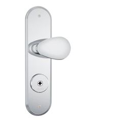 FECHADURA EXTERNA TETRA ESPELHO INOX 1600/08 STAM