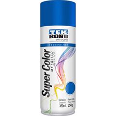 TINTA SPRAY METALICA 350ML AZUL TEK BOND