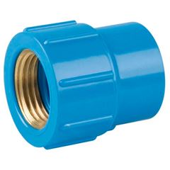 LUVA SOLDAVEL COM BUCHA AZUL 25MMX3/4” KRONA