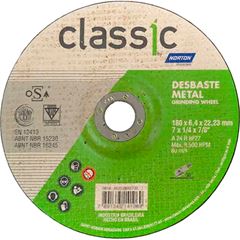 DISCO DESBASTE 7”X6MMX7/8” CLASSIC NORTON
