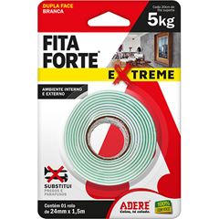 FITA DUPLA FACE FORTE EXTREME 24MMX1,5M ADERE