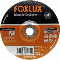 DISCO DESBASTE 7”X6MMX7/8” FOFLUX