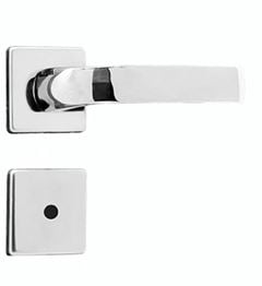 FECHADURA WC RAVENA QUADRADA CROMADA 1700 1720/28QC SILVANA