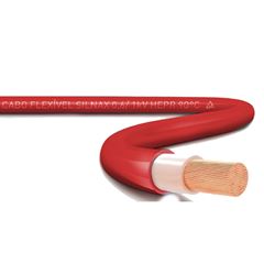 CABO FLEX SILNAX 1KV 50 VERMELHO CARRETEL SIL