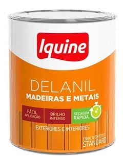 ESMALTE SINTETICO SECAGEM RAPIDA DELANIL 750L CINZA MEDIO IQUINE