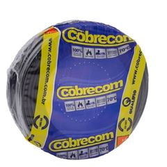 CABO FLEX 10,00MM PRETO COBRECOM