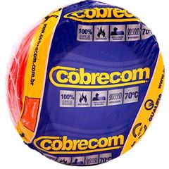 CABO FLEX 10,00MM VERMELHO COBRECOM