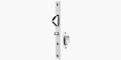 FECHADURA PORTA CORRER ROSETA OVAL BRANCA 7000 SILVANA