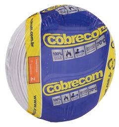 CABO FLEX GTEPROM 1KV 6,00MM BRANCO PE?A COM 100M COBRECOM