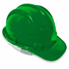 CAPACETE SEGURANCA COM CARNEIRA ABA TOTAL VERDE ESCURO PLASTCOR