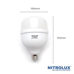 LAMPADA LED BULBO 30W 6500K T70 NITROLUX