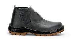 BOTA SEGURANCA BIDENSIDADE RASPA COM ELASTICO COM BICO PVC N45 PLUS CRIVAL