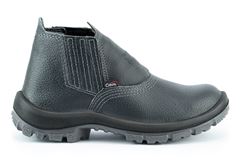 BOTA SEGURANCA BIDENSIDADE RASPA COM ELASTICO COM BICO PVC N38 PLUS CRIVAL