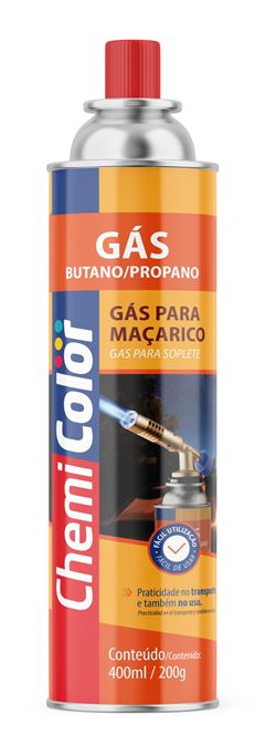 GAS PARA MACARICO 400ML CHEMICOLOR