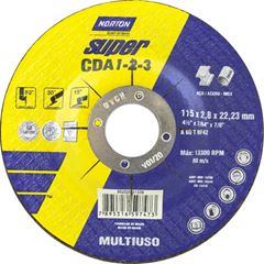 DISCO MULTIUSO 4.1/2”X2,5MMX7/8” CDA123 NORTON