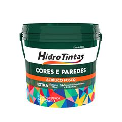TINTA ACRILICA EXTERNA CORES E PAREDES 15L DUBAI HIDROTINTAS
