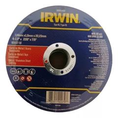 DISCO CORTE INOX 4 1/2X1 2MMX7/8 IRWIN