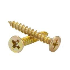 PARAFUSO MADEIRA CABECA CHATA PHILIPS 6,0X25MM BICROMATIZADO JOMARCA