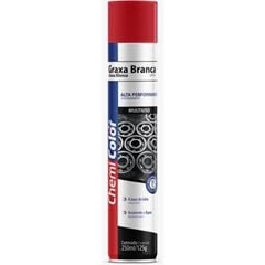 GRAXA LITIO SPRAY BRANCO 250ML CHEMICOLOR