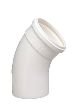 CURVA ESGOTO CURTA 45 100MM KRONA