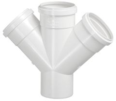 JUNCAO ESGOTO DUPLA PRIMARIA 100X100MM KRONA