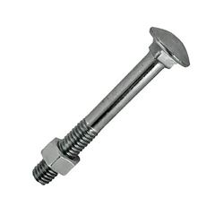 PARAFUSO FRANCES ROSCA PARCIAL C/PORCA 5/16X4 JOMARCA