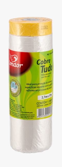 FILME PARA PINTURA COBRETUDO 270CMX17M CONDOR