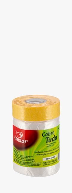 FILME PARA PINTURA COBRETUDO 55CMX20M CONDOR