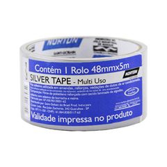 FITA SILVERTAPE 48MMX5M PRATA NORTON