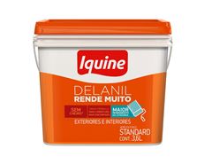 TINTA ACRILICA EXTERNA DELANIL 3,6L BRANCO NEVE RETANGULAR IQUINE