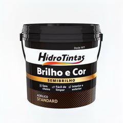 TINTA ACRILICA BRILHO E COR 3L CROMIO HIDROTINTAS