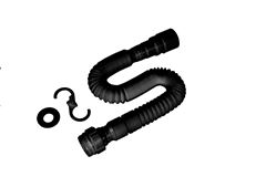 SIFAO SANFONADO UNIVERSAL SIMPLES 730MM PRETO KRONA