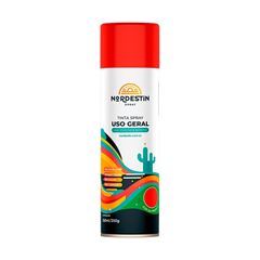 TINTA SPRAY USO GERAL 350ML VERMELHA NORDESTIN