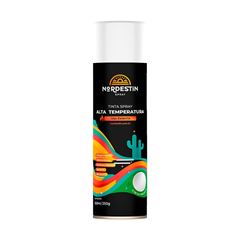 TINTA SPRAY ALTA TEMPERATURA 350ML BRANCO FOSCO NORDESTIN