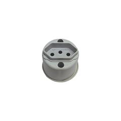 TOMADA SOBREPOR 2P+T 10A 250V EXTERNA PLUZIE