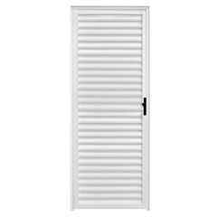 PORTA VENEZIANA BRANCA LADO DIREITO 210X60 CLM