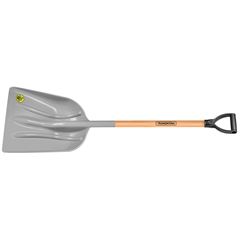 PA PLASTICA COM CABO DE MADEIRA 79CM CINZA TRAMONTINA