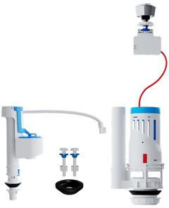 KIT MECANISMO PARA CAIXA ACOPLADA ACIONAMENTO DUPLO BLUKIT
