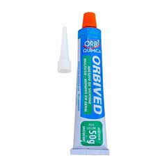 ADESIVO SILICONE ACETICO 50G INCOLOR ORBI