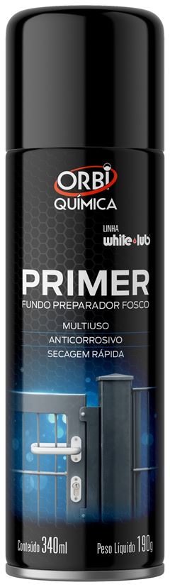 PRIMER ANTIFERRUGEM 340ML CINZA ORBI