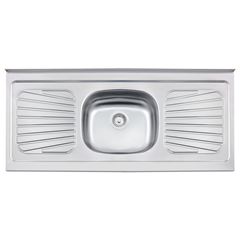PIA ACO INOX APOIO 120X52CM NEW RAGGI TR