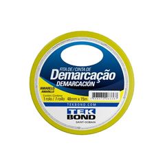 FITA DEMARCA SOLO 48MMX15M AMARELA TEK BOND