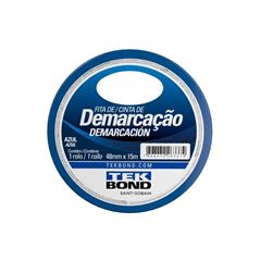 FITA DEMARCA SOLO 48MMX15M AZUL TEK BOND
