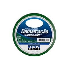 FITA DEMARCA SOLO 48MMX15M VERDE TEK BOND