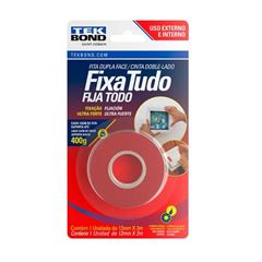 FITA DUPLA FACE INT 12MMX2M TEK BOND